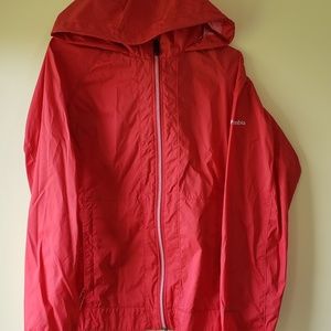 COLUMBIA CORAL SALMON LIGHTWEIGHT  JACKET MEDIUM